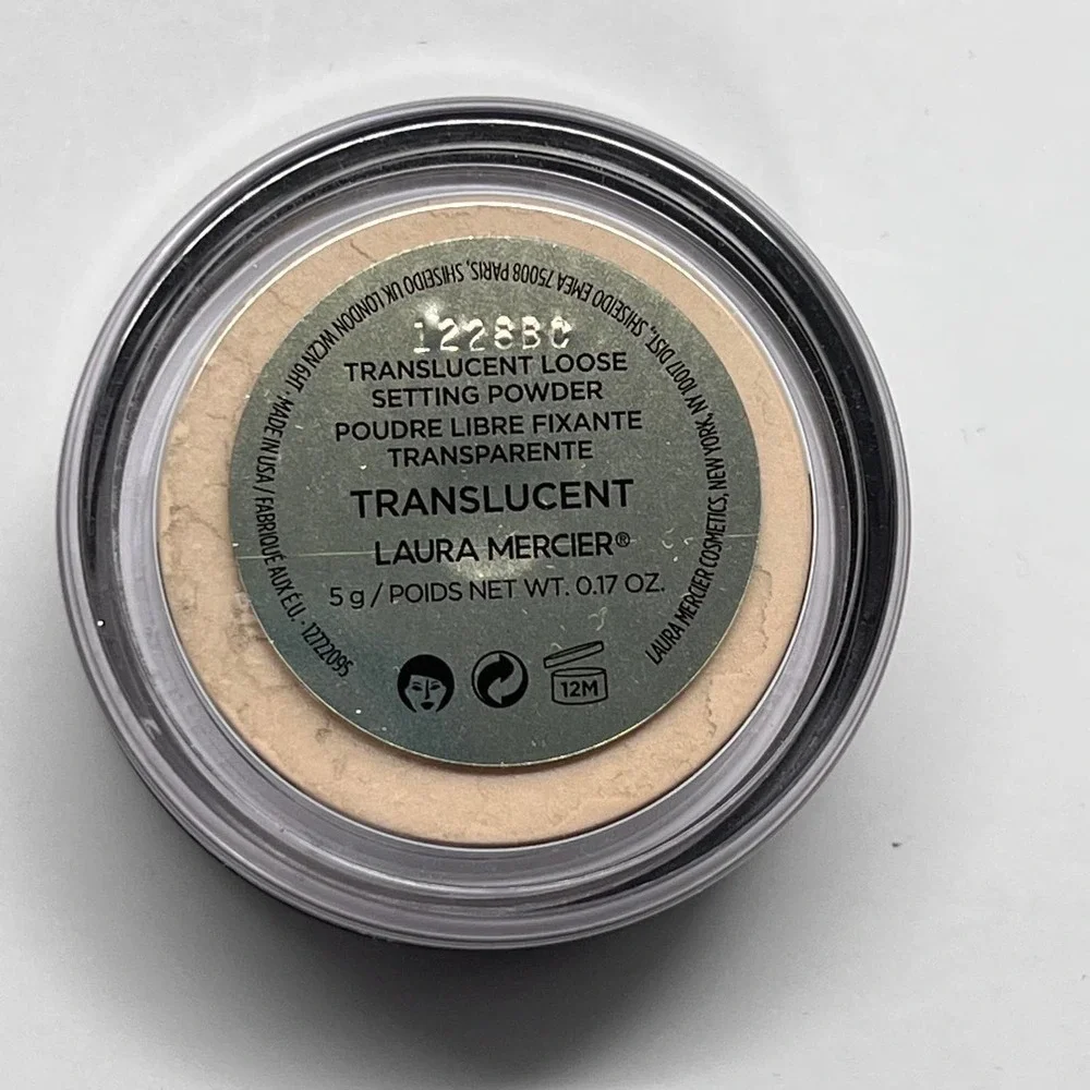 Laura Mercier Mini Translucent Loose Setting Powder & Caviar Eyeshadow Stick